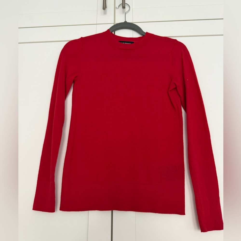 Club Monaco Vibrant Red 100% wool sweater